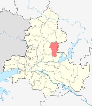 Морозовский муниципальный район на карте