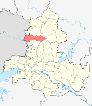 Тарасовский муниципальный район на карте