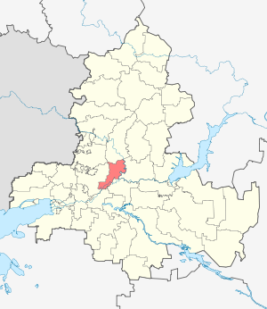 Усть-Донецкий муниципальный район на карте