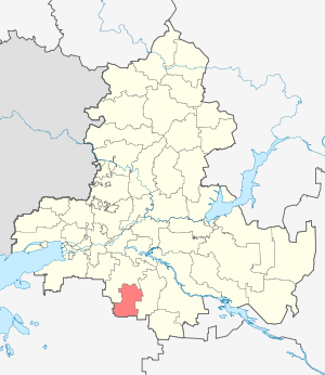 Егорлыкский муниципальный район на карте