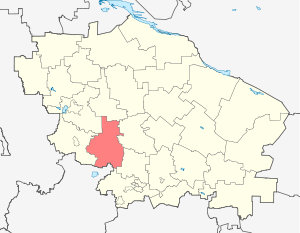 Андроповский муниципальный район на карте