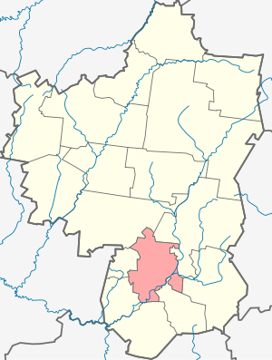 Нылгинское сельское поселение на карте