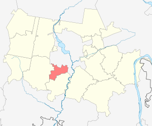 Пироговскоее сельское поселение на карте