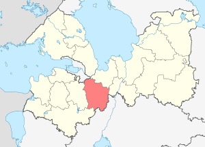 Тосненский район на карте