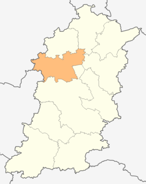 Община Хитрино, карта