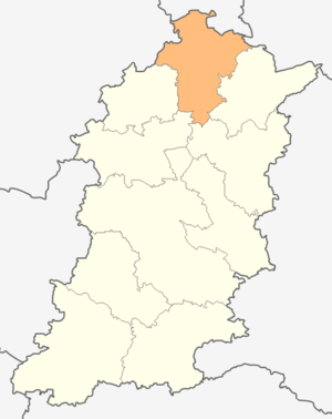 Община Каолиново, карта