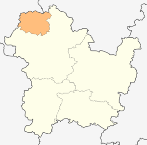 Община Опака, карта