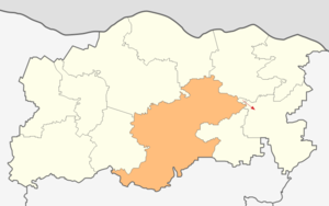 Община Плевен, карта