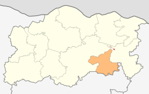 Община Пордим, карта