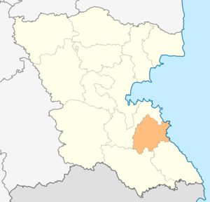 Община Приморско на карте