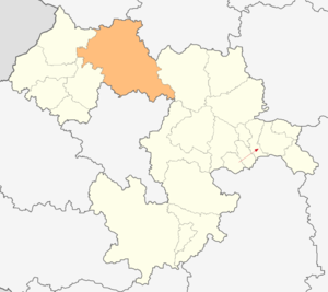 Община Своге на карте
