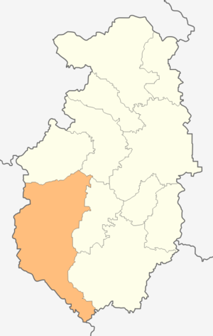 Община Велинград на карте