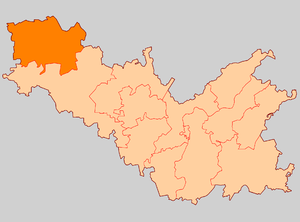 Орешкинское сельское поселение на карте