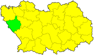 Башмаковский район на карте