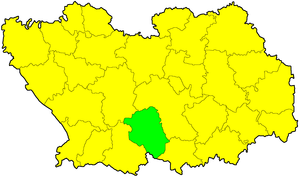 Колышлейский район на карте