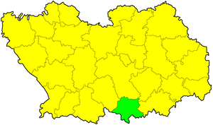 Малосердобинский район на карте