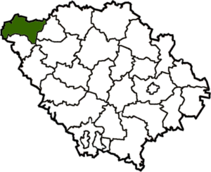 Пирятинский район на карте