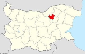 Община Попово на карте
