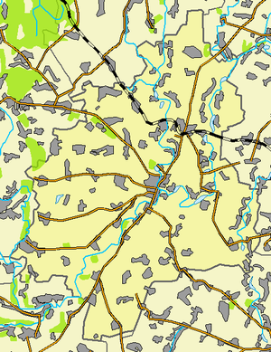Решетиловский район, карта