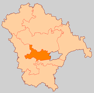 Сельское поселение „Хорошево“ на карте