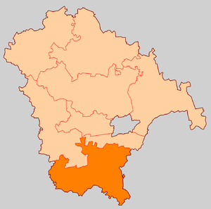 Сельское поселение «Медведево» на карте