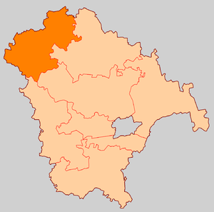 Сельское поселение «Шолохово» на карте