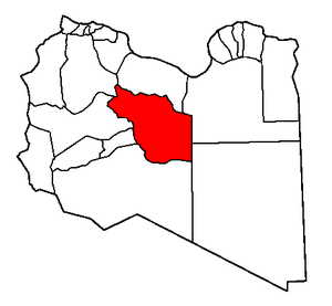 Эль-Джуфра на карте