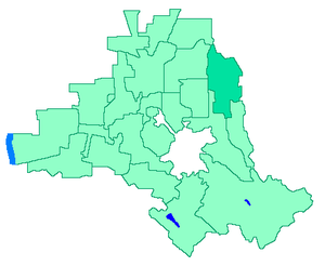 Донской сельский совет на карте