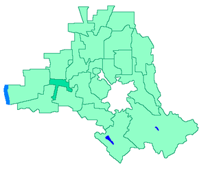 Новосёловский сельский совет на карте