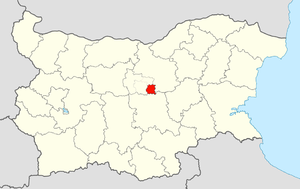Община Трявна на карте