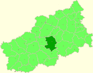 Торжокский район на карте
