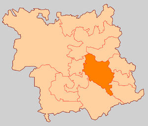 Тысяцкое сельское поселение на карте