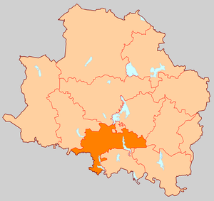 Удомельское сельское поселение на карте