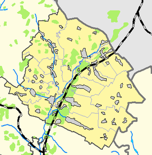 Двуречанский район, карта