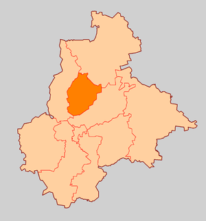 Ульянинское сельское поселение на карте