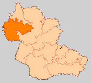 Уваровское сельское поселение на карте
