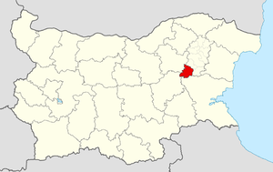 Община Вырбица на карте
