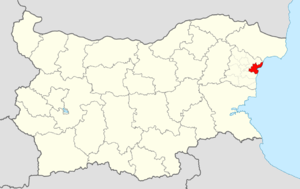 Община Варна на карте