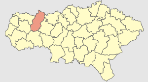 Екатериновский муниципальный район на карте