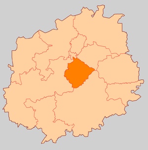 Захаровское сельское поселение на карте