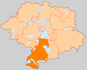 Замошское сельское поселение на карте