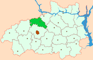 Фурмановский муниципальный район на карте