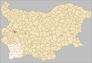 Община Сатовча на карте