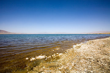 Вид на озеро Эрчек с юго-запада
