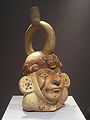 Portrait Vessel, Peru north coast, Moche culture, 100-500 AD, ceramic, Pre-Columbian collection, Worcester Art Museum - IMG 7660.JPG