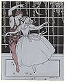 Nijinsky, Vaslav (1890-1950) - 1913 - Barbier, George (1882-1932) - Nijinsky (in Le Spectre de la Rose, Paris, 1911) - 1913 9.jpg